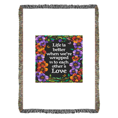 Life is Better With You - Heirloom Blanket